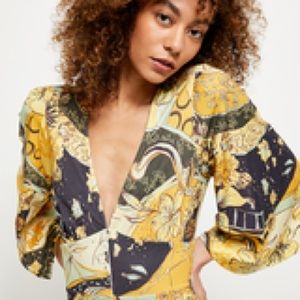 Free People Night Fever Jumpsuit XS